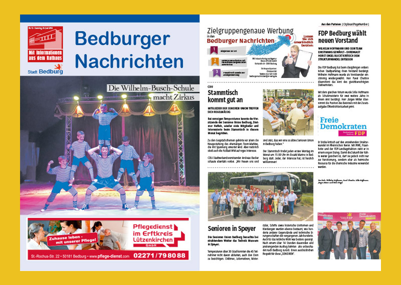 Bedburger Nachrichten by Design-Braun.de