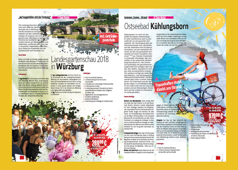 Reisekatalog Höller designed bei Design-Braun.de